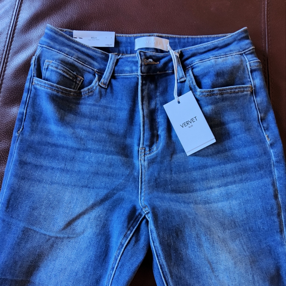 Vervet by flying monkey slight flare jeans.